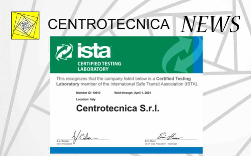 CENTROTECNICA is an ISTA certified testing laboratory!